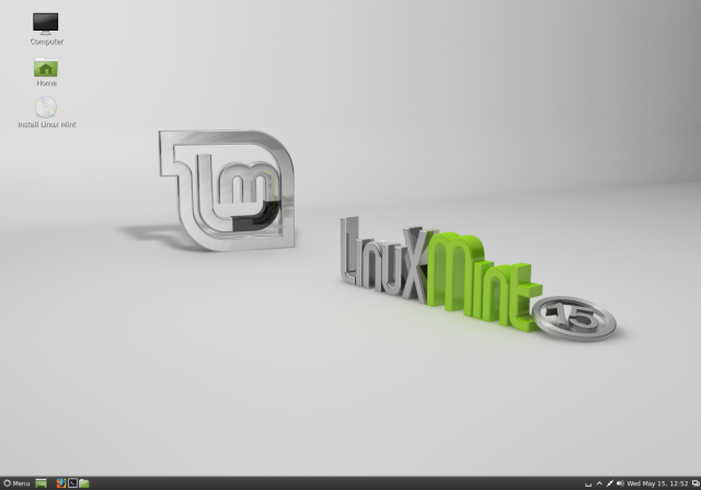 Cinnamon desktop en Linux Mint 15